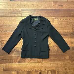 Vintage 1990s Canadian Black Women's Blazer
